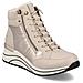 Beige Casual Closed Booties Stivaletti Sintetico E Tessile Scarpe Donna Beige Eu 38, D0t72-60 - Foto miniatura 1