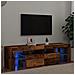 Mobile Porta TV con LED Legno Antico 140x36,5x40 cm Multistrato - Foto miniatura 8