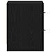 Comodini 2pz Rovere Nero 40x30x40 cm in Legno Multistrato - Foto miniatura 2