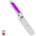 Mini Lampada Uvc Portatile Pieghevole 3x2x12 Cm. Colore Bianco - Foto miniatura 1