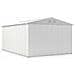 Capanno Box Attrezzi I Per Esterno Casetta Giardino In Lamiera 327x459cm X H 215cm - 201 Kg - 15,01 Mq Bianco - Foto miniatura 3