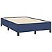 Letto a Molle con Materasso e LED Blu 120x190 cm in Tessuto - Foto miniatura 6