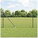 Euro Fence Set di 2 Grigio Metallo 10 x 1 m Durevole - Foto miniatura 2