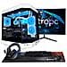 Pc Gaming Pack Platinum Plus Bianco - R7 7800x3d, Rtx 5070 12 Gb, 32 Gb Ddr5, 2 Tb M2, Win11, Monitor 27"" 2k 165hz Curvo E Accessori Gaming Completi - Pronto Per Giocare - Foto miniatura 1
