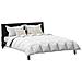 Piumone Altro con cuscino 3 pcs Bianco 200 x 220 cm Piume - Foto miniatura 3