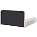 Letto Contenitore Ciniglia Challans 180 X 200 Cm Beige - Foto miniatura 6