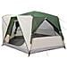 Tenda Capanna con tetto Verde 400 x 350 x 212 cm - Foto miniatura 1