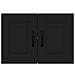 Pensile cucina 2 pcs Nero 60 x 31 x 40 cm Legno multistrato - Foto miniatura 7