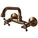 Rubinetto per lavabo da bagno, Blackswan, tipo M245, modello bronzo antico, misura 26 cm - Foto miniatura 1