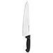 Coltello Trinciante Professionale P-9000 - Lama da 30 cm in Acciaio Inox Forgiato - Manico Ergonomico Antiscivolo Nero - Ideale per tagliare, affettare e porzionare carne, pesce e grandi alimenti con precisione - Uso Domestico e Professionale - Made in Italy - Foto miniatura 1