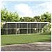 Cuccia per cani 4 pcs Argento 8 x 2 x 2 m Acciaio zincato - Foto miniatura 2