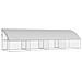 Cuccia per cani 4 pcs Argento 8 x 2 x 2 m Acciaio zincato - Foto miniatura 6