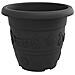 Vasi per Piante 6 pcs Nero Ø 26 x 21.5 cm Plastica - Foto miniatura 6