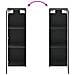 Set di mobili per il bagno 2 pz Nero 33 x 34,5 x 100 cm - Foto miniatura 10