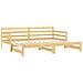 Divano Letto Estraibile in Legno Massello di Pino 2x (90x200) cm - Foto miniatura 5