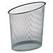 cestino 18lt mesh argento in rete metallica alba - Foto miniatura 1