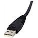 Cavo switch KVM DVI-D Dual Link USB 4 in 1 con audio e microfono 1,8 m - Foto miniatura 2