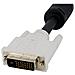 Cavo switch KVM DVI-D Dual Link USB 4 in 1 con audio e microfono 1,8 m - Foto miniatura 3