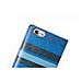 Leggero Stripes custodia a libro per iPhone 6 da 4.7´´ (Blu)  - Foto miniatura 6