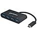 IADAP USB31-HUB4 - Hub USB-C SuperSpeed 4 Porte USB3.0 A Femmina Nero - Foto miniatura 1