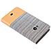Custodia Compatibile Con Nokia Lumia 540 In Grigio Chiaro Marrone - Coperchio Protettiva Con Chiusura Magnetica, Funzione Stand E Tasca Per Le Carte - Foto miniatura 2
