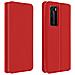 Custodia Huawei P40 Pro Portacarte Funzione Supporto Similpelle Liscia Rosso - Foto miniatura 1