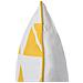 Cuscino Decorativo A Triangoli Gialli 45 X 45 Cm Pansy - Foto miniatura 9