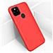 Cover Silicone Google Pixel 5 Semi-rigida Opaca Soft Touch Rosso - Foto miniatura 5