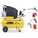 Compressore Lt. 24 8 Bar Position B20 Giallo 1129100008 Nuovo Modello - Foto miniatura 1