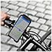 Supporto Telefono / Tablet Manubrio Fissaggio Cinturino Ruota A 360° Linq Nero - Foto miniatura 8