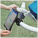 Supporto Telefono / Tablet Manubrio Fissaggio Cinturino Ruota A 360° Linq Nero - Foto miniatura 10