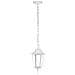 V-tac Vt-752 Portalampada Lanterna Pendente Con Attacco A Soffitto In Alluminio Bianco Per Lampadina 1*e27 Ip44 - Sku 7073 - Foto miniatura 1