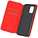 Custodia Xiaomi Redmi Note 10 Pro Portacarte Funzione Supporto Similpelle Rosso - Foto miniatura 1