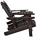 Sedie da Giardino Adirondack con Tavolino Legno Abete Marrone - Foto miniatura 2