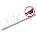 Set Dissuasori per Uccelli e Piccioni 20 pz Acciaio 4 File 10 m - Foto miniatura 7