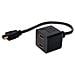AK-508001 0.2m HDMI 2 x HDMI Nero cavo HDMI - Foto miniatura 1