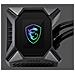 Dissipatore CPU a Liquido MPG Coreliquid K240 V2 per Socket Intel LGA 1150/1151/1155/1156/1200/1366/1700/2011/2011-v3/2066 e Socket AMD AM2+/AM3/AM3+/AM4/FM1/FM2/FM2+ - Foto miniatura 6