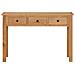 Tavolo Da Trucco 110x40x75 Cm In Legno Massello Di Rovere - Foto miniatura 2