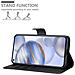 Custodia Compatibile Con Honor 30 In Nero Carbone - Coperchio Protettiva Con Chiusura Magnetica, Funzione Stand E Tasca Per Le Carte - Foto miniatura 3
