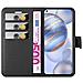 Custodia Compatibile Con Honor 30 In Nero Carbone - Coperchio Protettiva Con Chiusura Magnetica, Funzione Stand E Tasca Per Le Carte - Foto miniatura 6