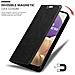 Custodia Compatibile Con Samsung Galaxy A32 4g In Nero Di Notte - Coperchio Protettiva Con Chiusura Magnetica, Funzione Stand E Tasca Per Le Carte - Foto miniatura 6