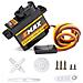 Servo Analogico Con Ingranaggi In Plastica Emax Es08a Ii 8.6g Con Kit Staffa Braccio 15t Per Pezzi Di Ricambio Per Modelli Di Auto Axial Scx24 Rc - Foto miniatura 1