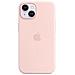 Custodia Magsafe In Silicone Per Iphone 14 Pro - Rosa Creta - Foto miniatura 3