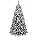 Albero Di Natale Innevato Danubio 210cm 1426 Rami Super Folto Effetto Neve Reale - Foto miniatura 2