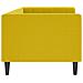 Letto Da Giorno Giallo 80x200 Cm In Velluto - Foto miniatura 3