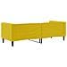 Letto Da Giorno Giallo 80x200 Cm In Velluto - Foto miniatura 4