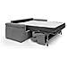 Giunone Divano Letto Alto 18 Cm. Impermeabile T02 Grigio - Foto miniatura 2