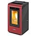 Stufa Pellet Zcy Canalizzata Bordeaux Amg - 12 Kw - Foto miniatura 1