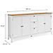 Credenza Scandinava Con Contenitore 180 Cm Skadar - Foto miniatura 3