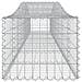 Cesto Gabbione Ad Arco 400x50x40/60 Cm Ferro Zincato - Foto miniatura 3